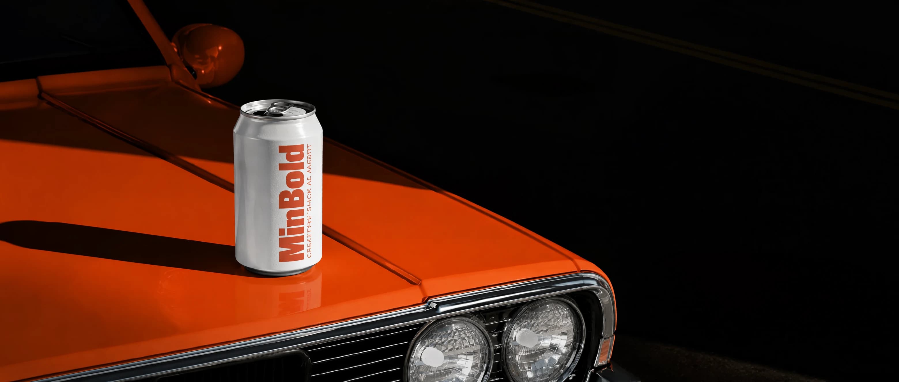 Product hero visual generated on-brand with Minbold
